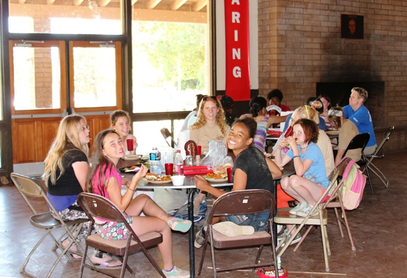 kids at camp